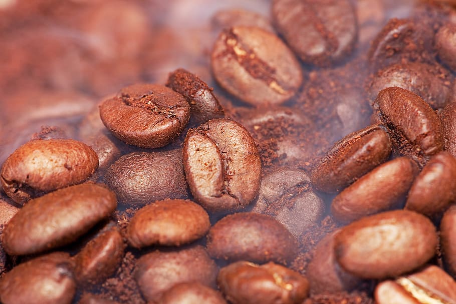 closeup, cafe, natural, cofee, coffe, coffee, brown, aroma HD wallpaper