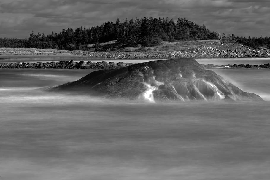 canada, tor bay, ocean, waves, water, beauty in nature, motion HD wallpaper