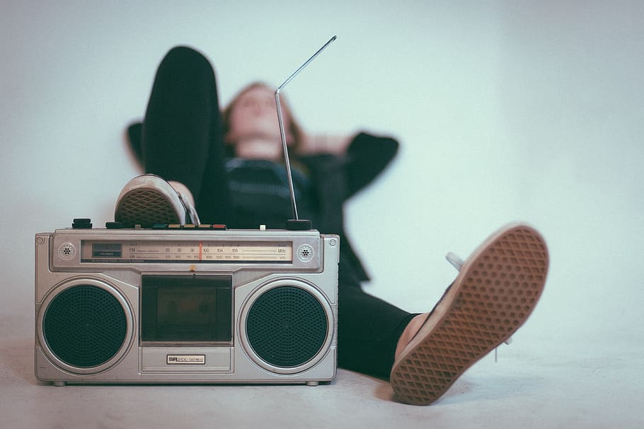 radio, channel, medium, speakers, song, sound, station, people HD wallpaper