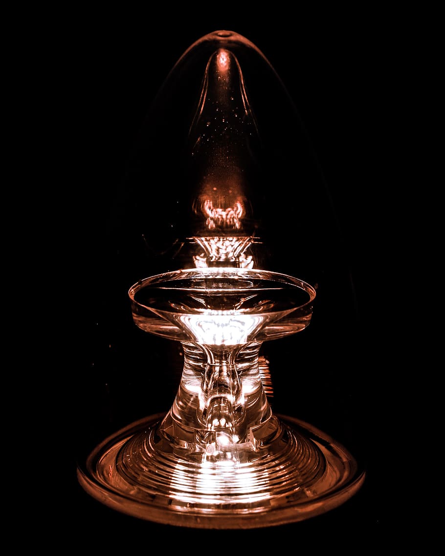 lamp, lampshade, fire, flame, lighting, glass, goblet, diwali HD wallpaper