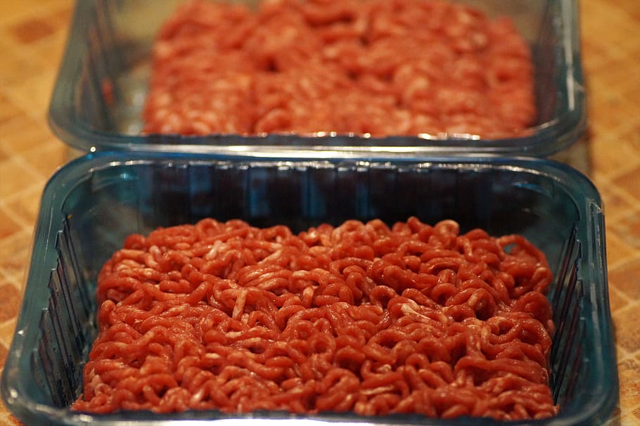 meat, minced, beef, assorted, noodles, raw material, kitchen HD wallpaper