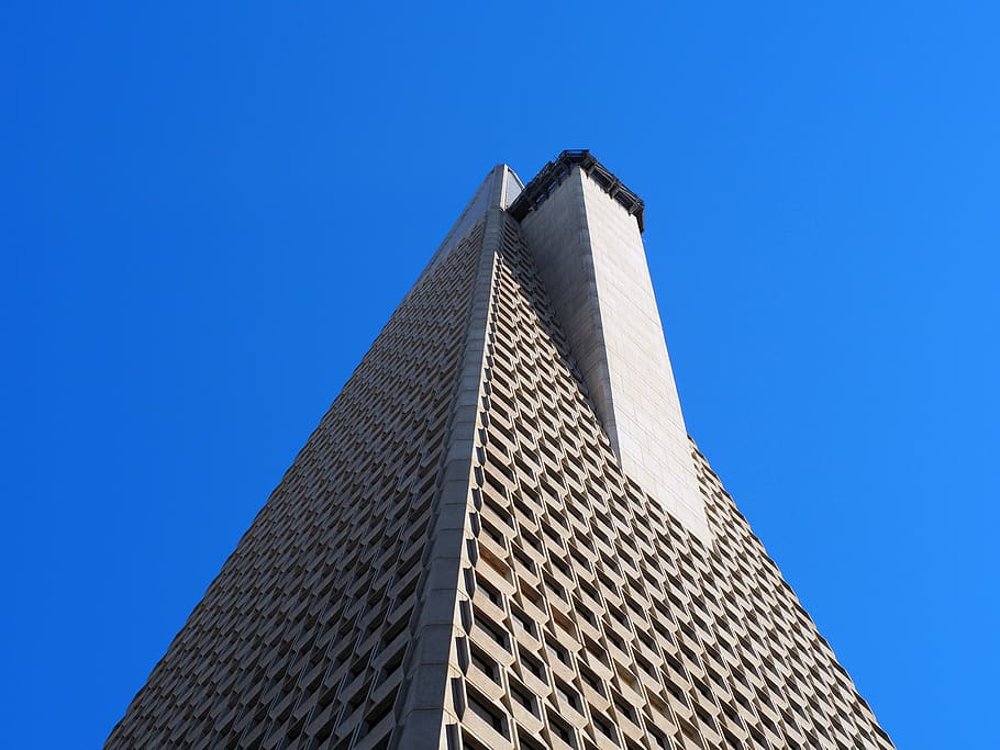 grey concrete highrise building, office building, architecture HD wallpaper