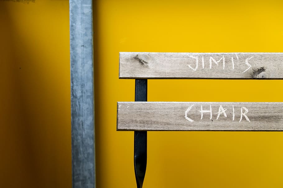 yellow, text, communication, no people, close-up, wood - material HD wallpaper