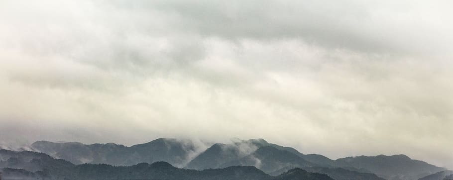nature, outdoors, mountain, mountain range, slope, scenery HD wallpaper