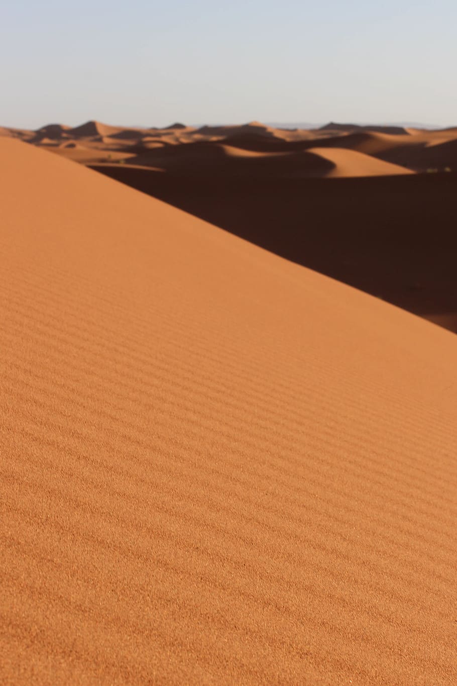 brown sand, landscape, desert, sand dune, scenics - nature, climate HD wallpaper