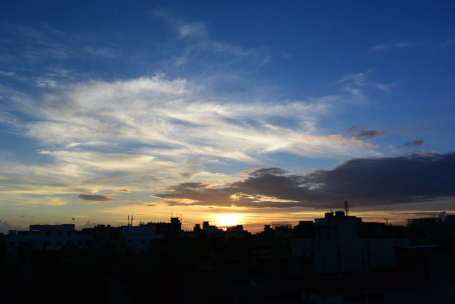 architecture, sky, building exterior, built structure, cloud - sky HD wallpaper