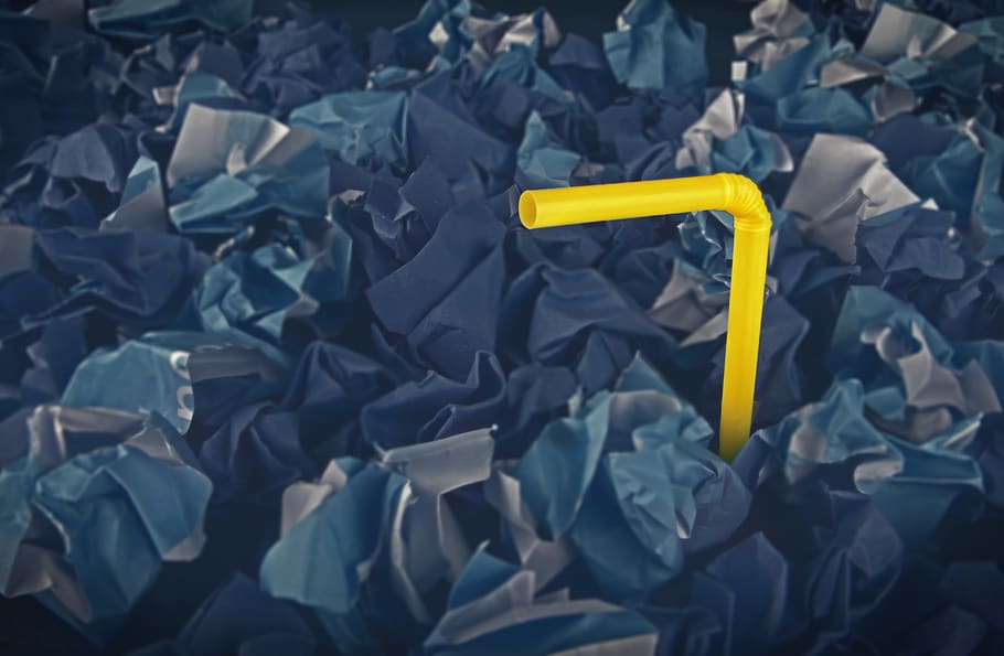 germany, hamburg, blue, paper, trash, isles, periscope, straw HD wallpaper