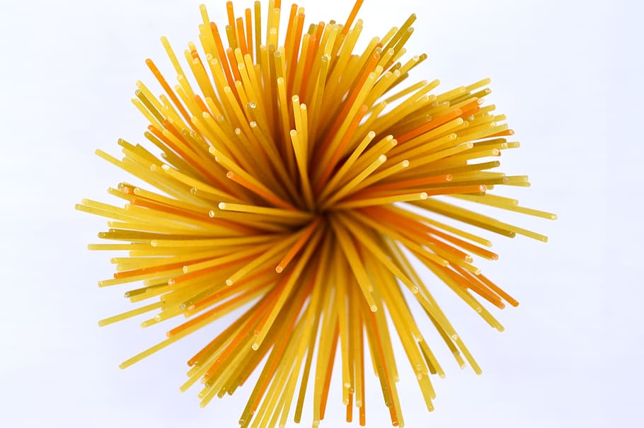 Pasta Noddles Log, bright, carbohydrate, close-up, colors, dry HD wallpaper