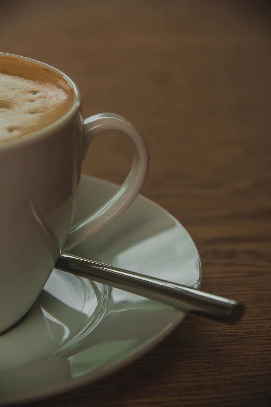 coffee cup, saucer, pottery, drink, beverage, latte, photography HD wallpaper