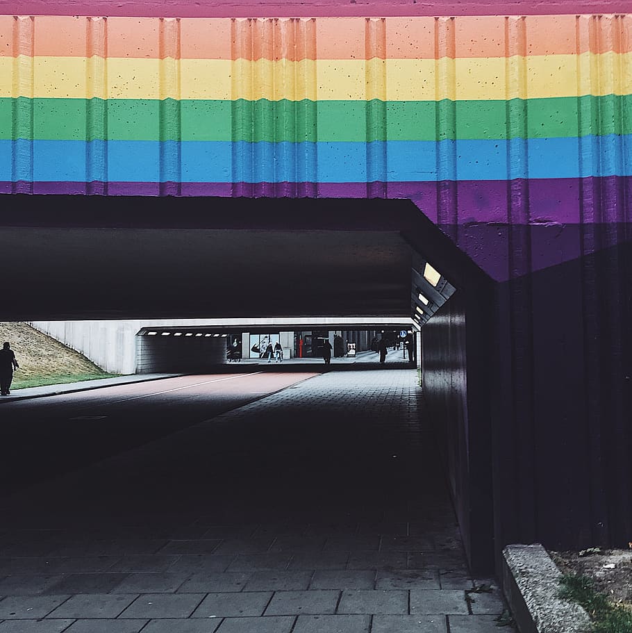 netherlands, eindhoven, colours, underground, city, street photography HD wallpaper
