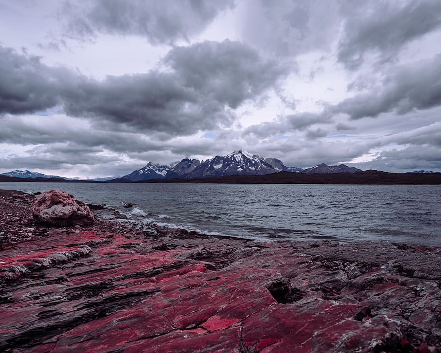nature, outdoors, mountain, water, mountain range, promontory HD wallpaper