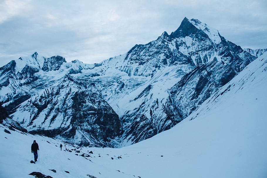 rooszan, snow, cold temperature, winter, mountain, beauty in nature HD wallpaper