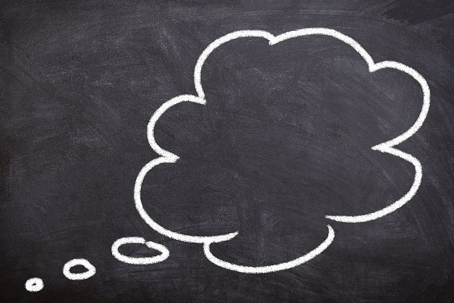 blackboard, think, education, idea, school, solution, creativity HD wallpaper