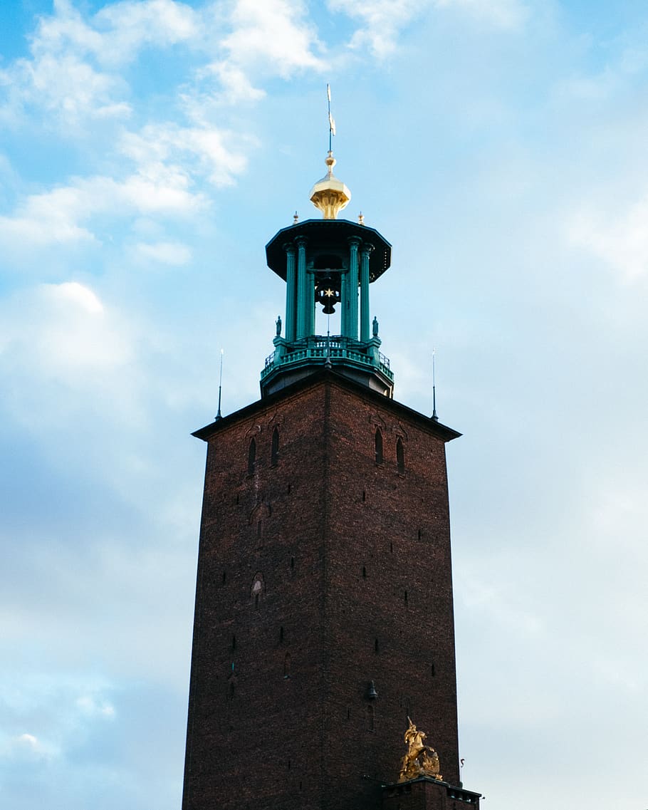 church, tower, bell, sky, architecture, building exterior, built structure HD wallpaper