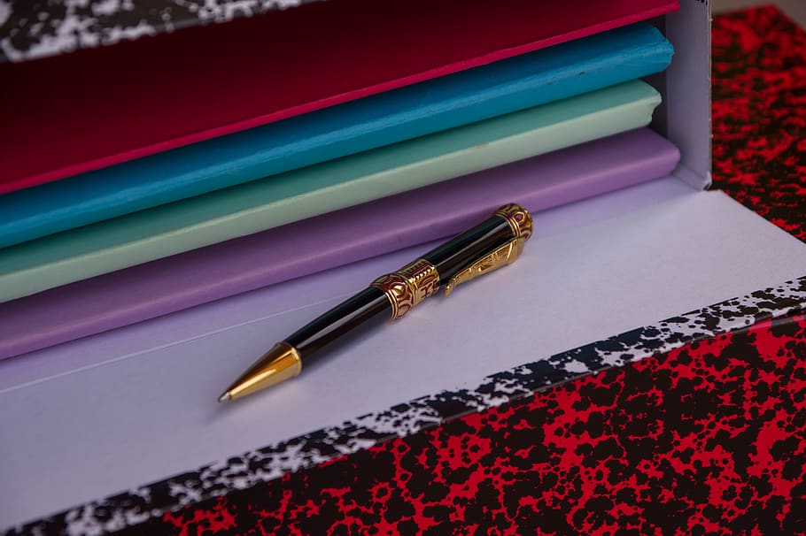 records, workbook, files, pen, office, archives, no people HD wallpaper