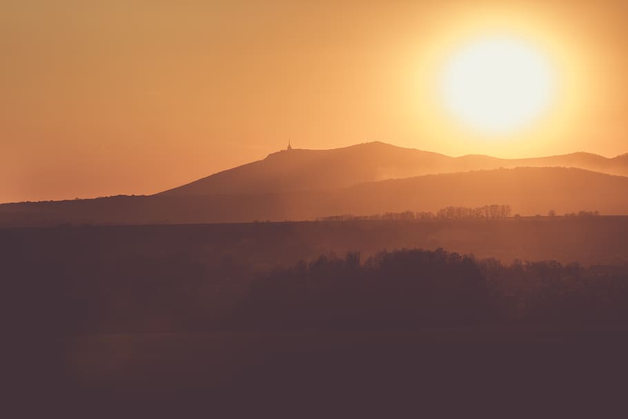 slovakia, nitra, mountain, beauty in nature, landscape, sky HD wallpaper