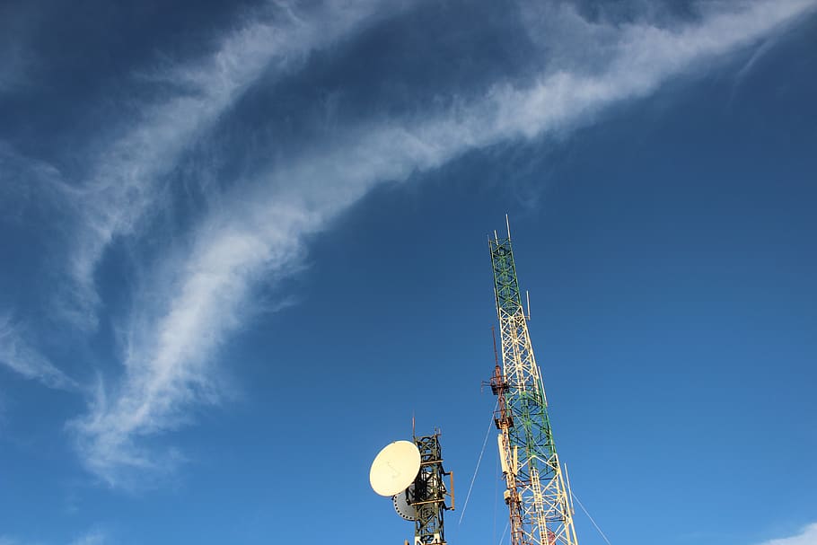 cloud, from bromo, indonesian, sky, satellite dish, built structure HD wallpaper