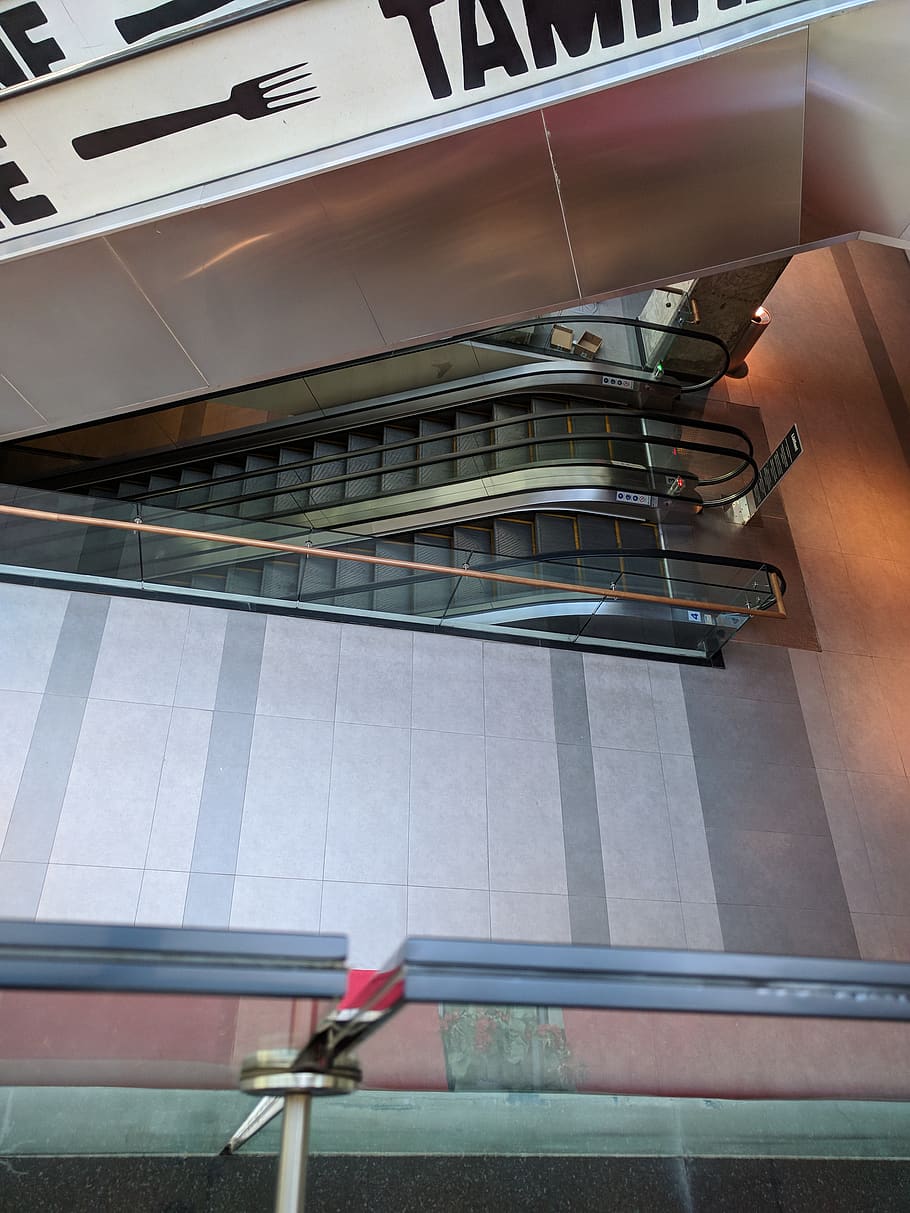 architecture, elevator, monuments, glass - material, railing HD wallpaper