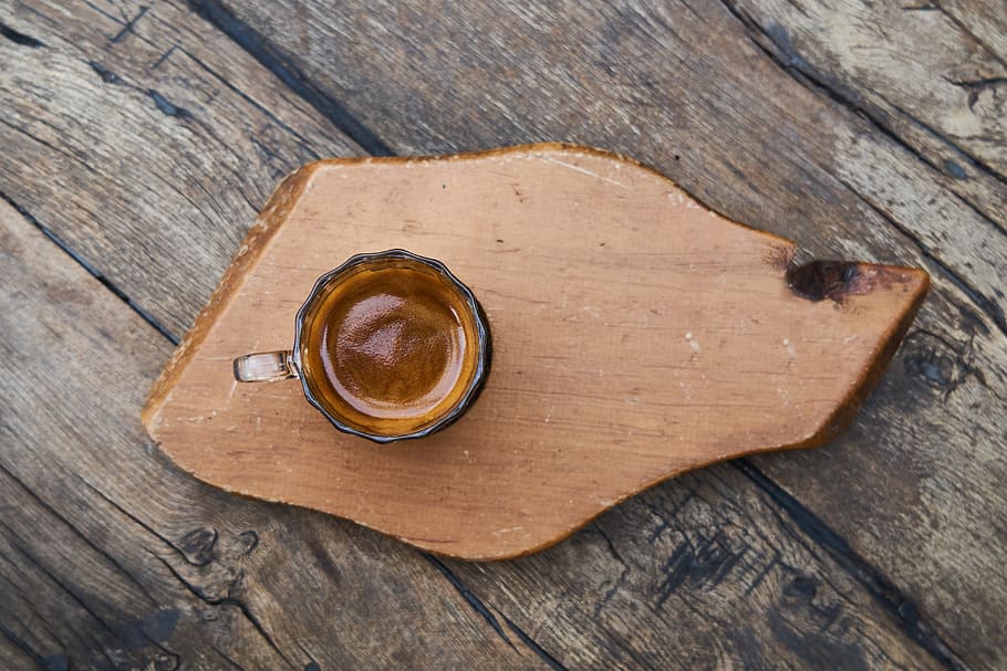 Round Brown Glass Mug, antique, arabica, aroma, aromatic, beautiful HD wallpaper