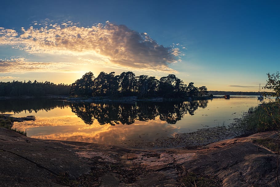 finland, stora svartö, archipelago, stora svartä, helsinki, HD wallpaper