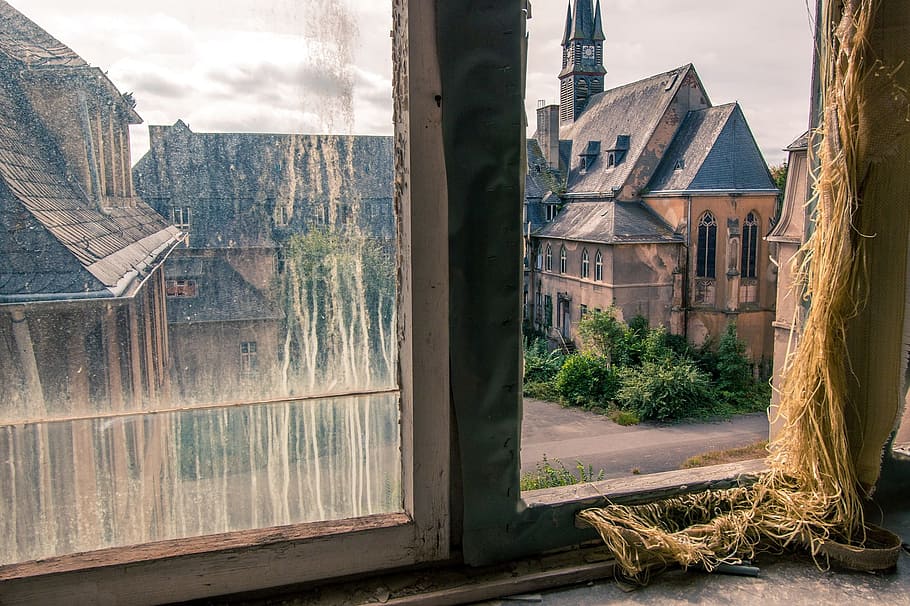 window, town, construction, architecture, urban, design, house HD wallpaper