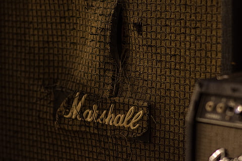 Marshall amplifier logo, Marshall, speakers HD wallpaper | Wallpaper Flare