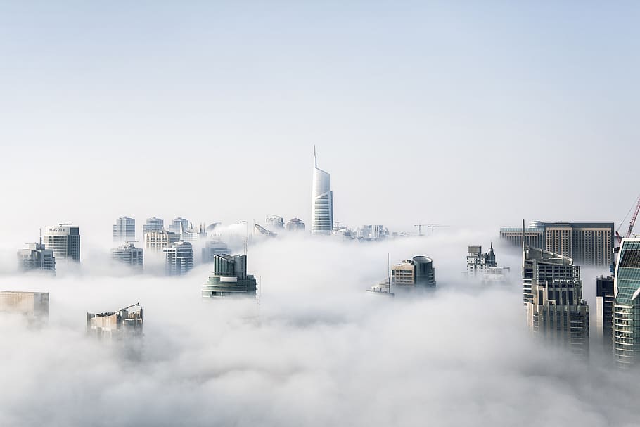 building, structure, sky, infrastructure, window, tower, establishment HD wallpaper
