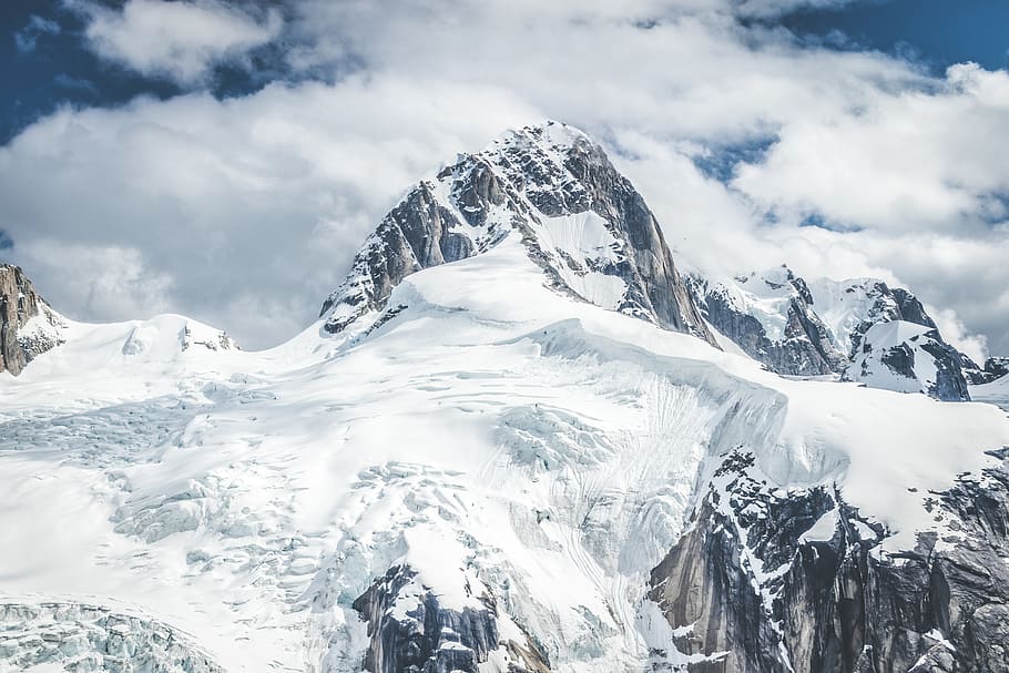 cold temperature, snow, mountain, winter, beauty in nature HD wallpaper