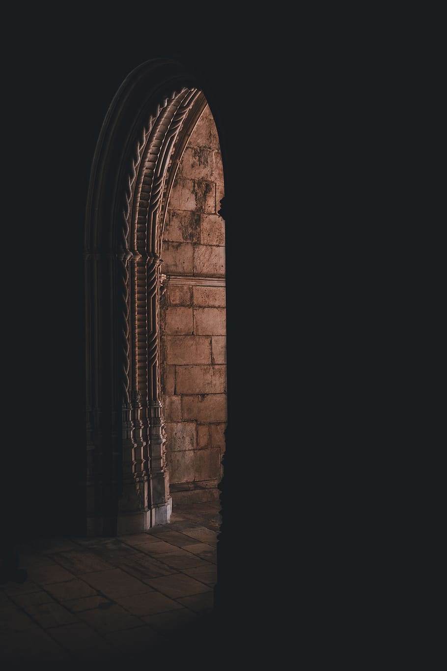 brown concrete arch pathway, architecture, history, the past HD wallpaper