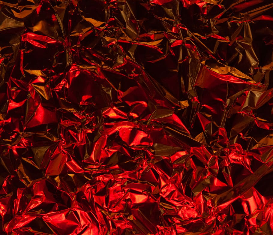 red plastic cover, backgrounds, plant part, leaf, full frame HD wallpaper