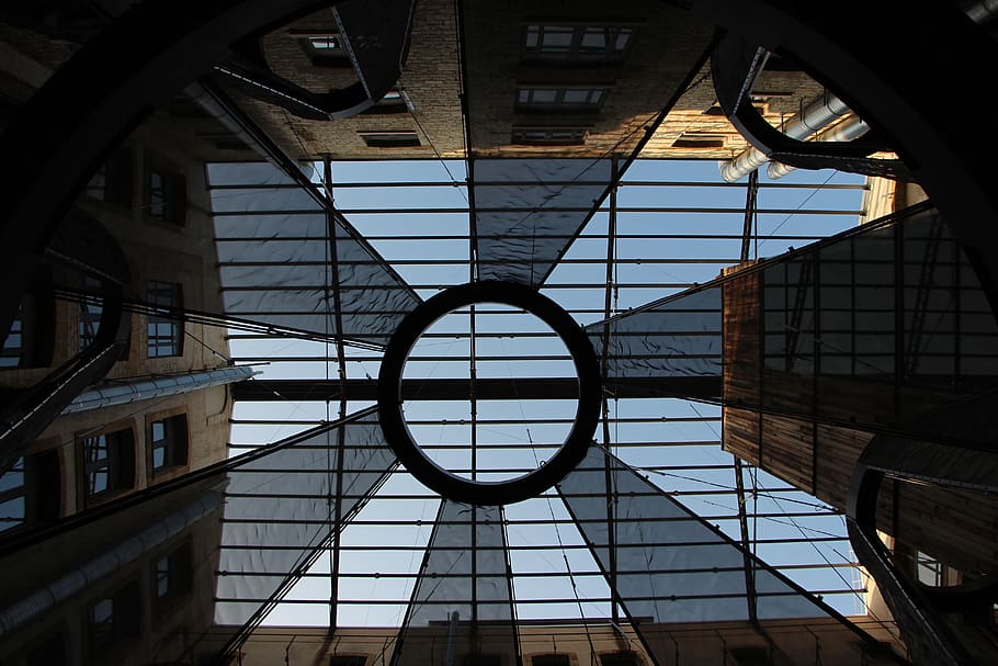 Low Angle Photography of Roof of Building, architectural design HD wallpaper