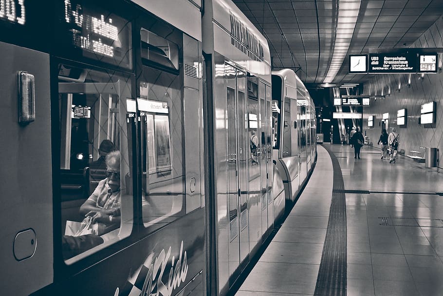 metro, underground, station, architecture, train, urban, city HD wallpaper