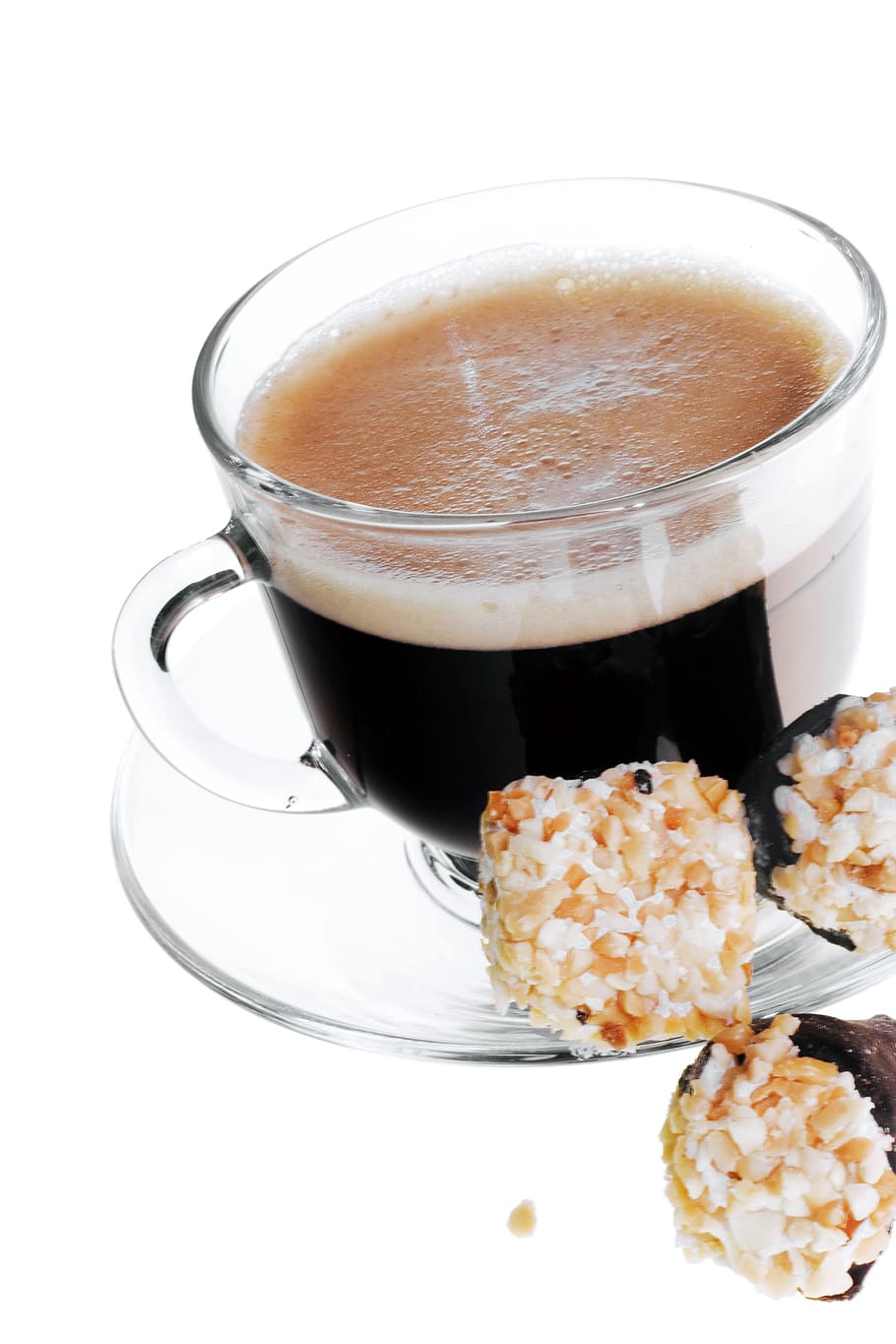 beverage, breakfast, brown, bun, cake, close-up, coffee, corn HD wallpaper