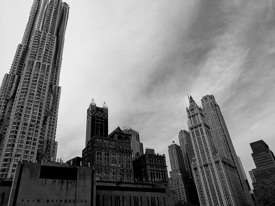 architecture, building, office building, tower, spire, steeple HD wallpaper
