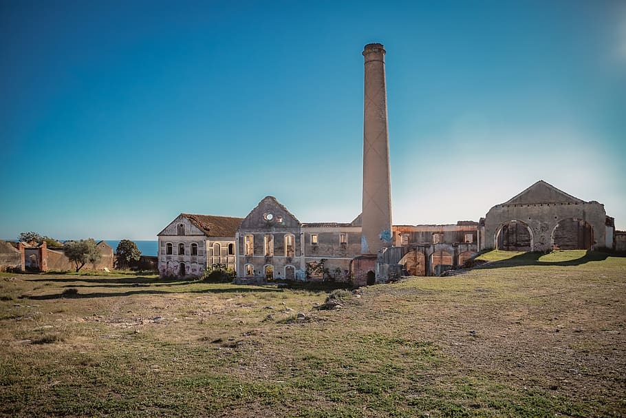 factory, abandoned, ruin, dilapidated, atmosphere, decay, past HD wallpaper