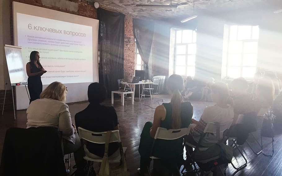 belarus, minsk, lecture, workshop, knowledge, audience, listen HD wallpaper