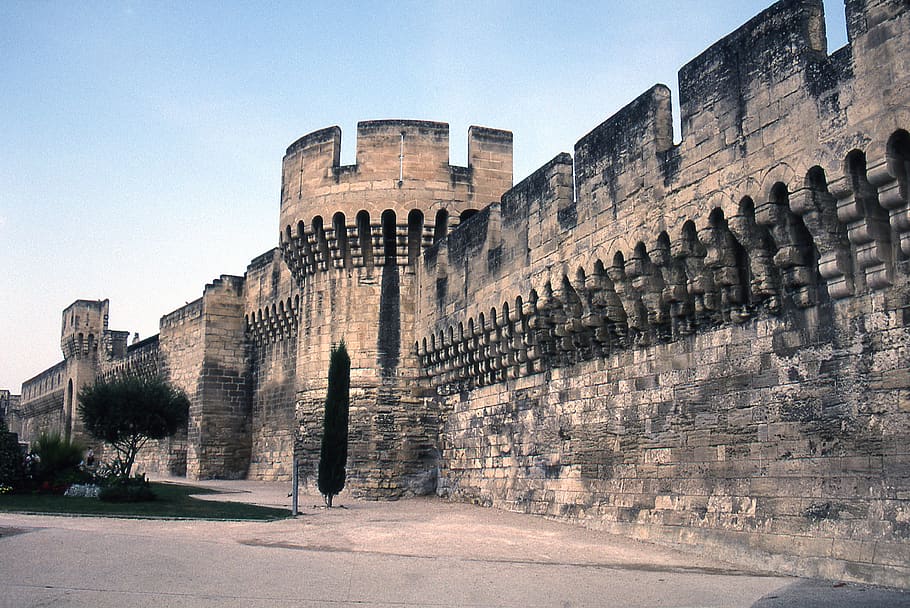 france, avignon, architecture, built structure, building exterior HD wallpaper