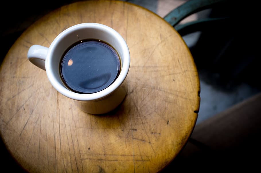 coffee, cafe, wood, cup, drink, refreshment, food and drink HD wallpaper