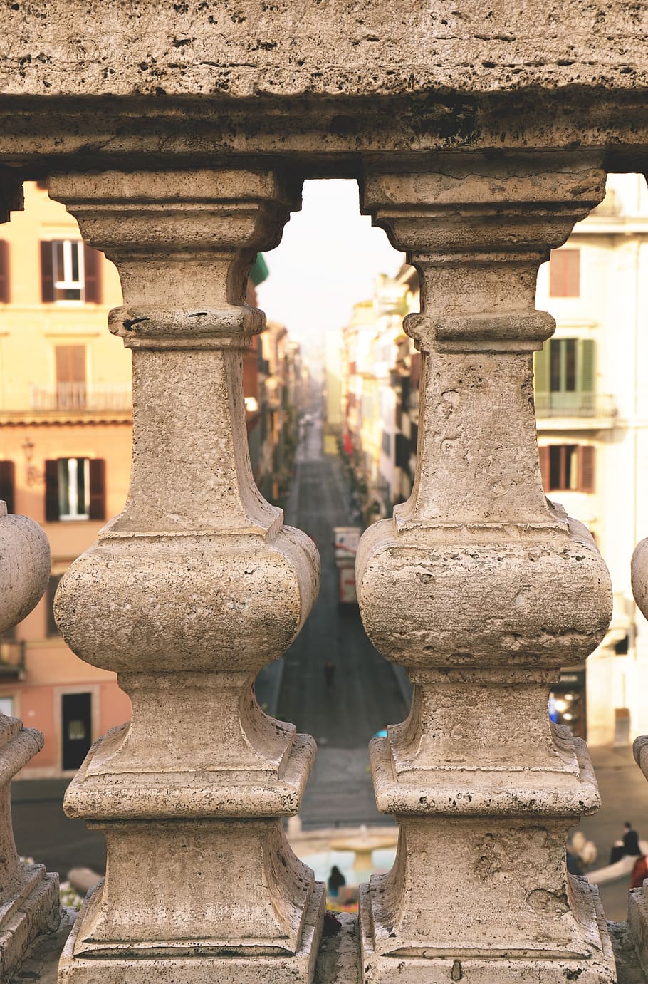 architecture, built structure, focus on foreground, day, architectural column HD wallpaper
