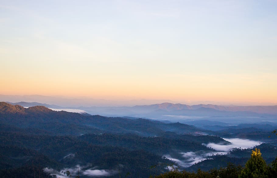 cod alone, mountains, phitsanulok, tourist attraction, viewpoint HD wallpaper