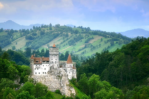 HD wallpaper: bran, castle, dracula 039 s, romania, transylvania ...