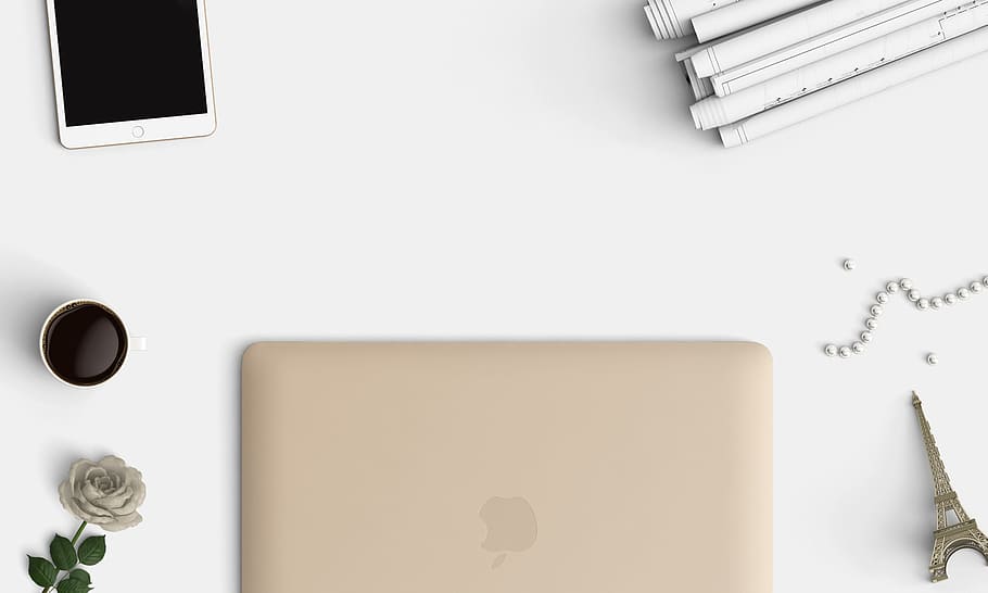 mac, macbook, apple, electronic, laptop, table, indoors, no people HD wallpaper
