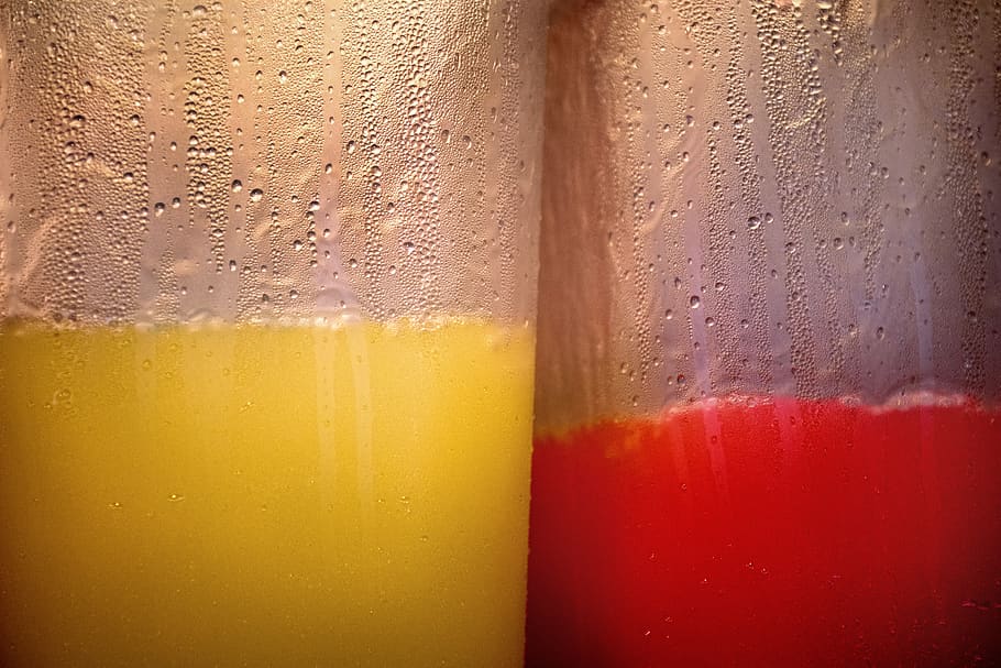 two juice dispenser, drink, refreshment, household equipment HD wallpaper