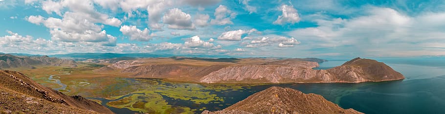 brown mountain during daytime, nature, outdoors, scenery, landscape HD wallpaper