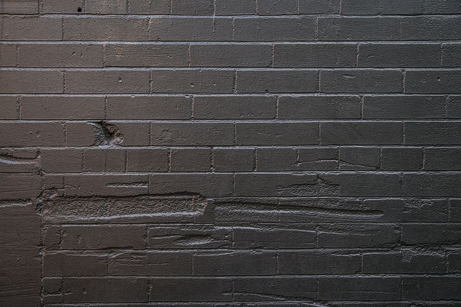 Grey Painted Brick Wall Photo, Textures, Walls, textured, architecture HD wallpaper
