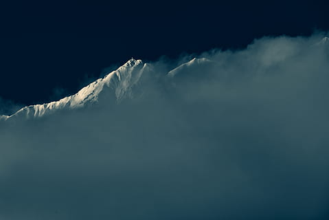 Mt. Everest, nature, outdoors, weather, cloud, cumulus, sky, mountain HD wallpaper