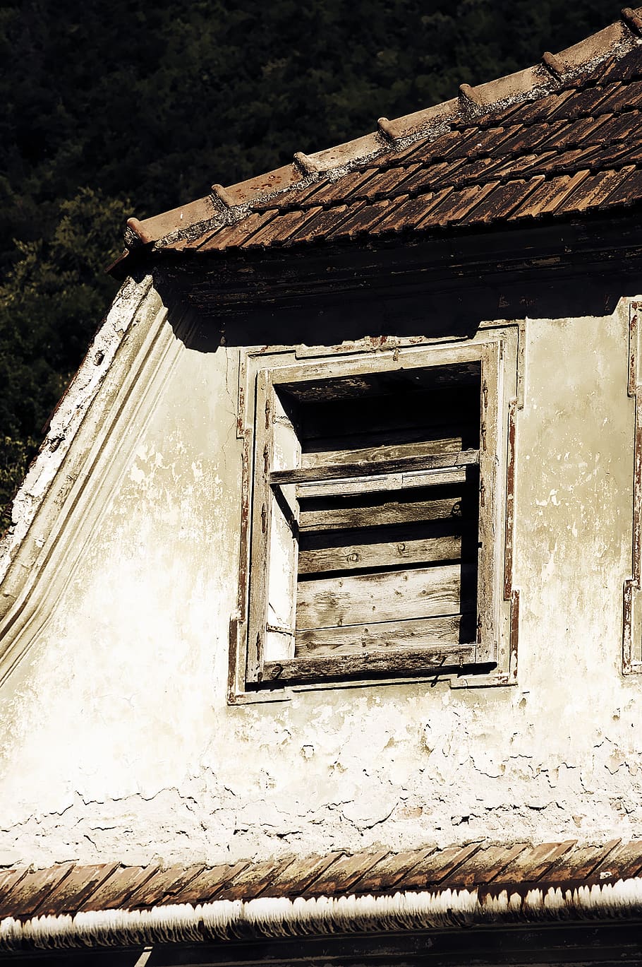 romania, brașov, window, old, wooden window, architecture HD wallpaper