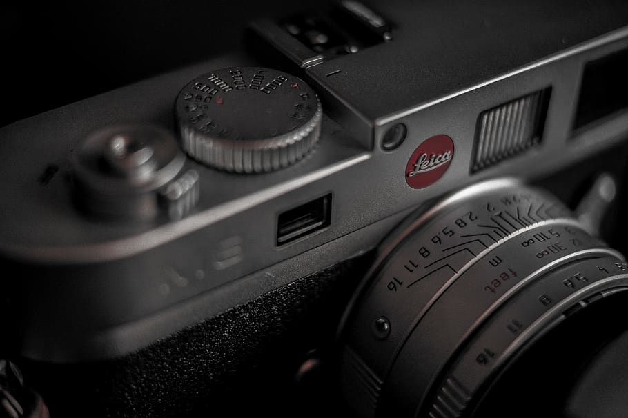 gray SLR camera, technology, music, control, noise, knob, control panel HD wallpaper