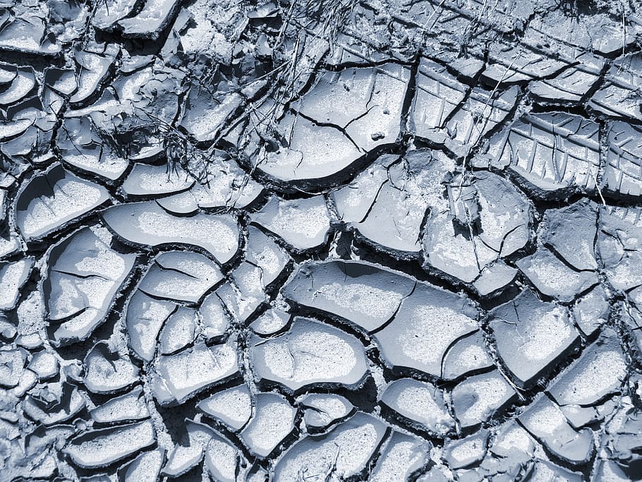 grey soil, ground, mud, texture, crackled ground, dry ground HD wallpaper