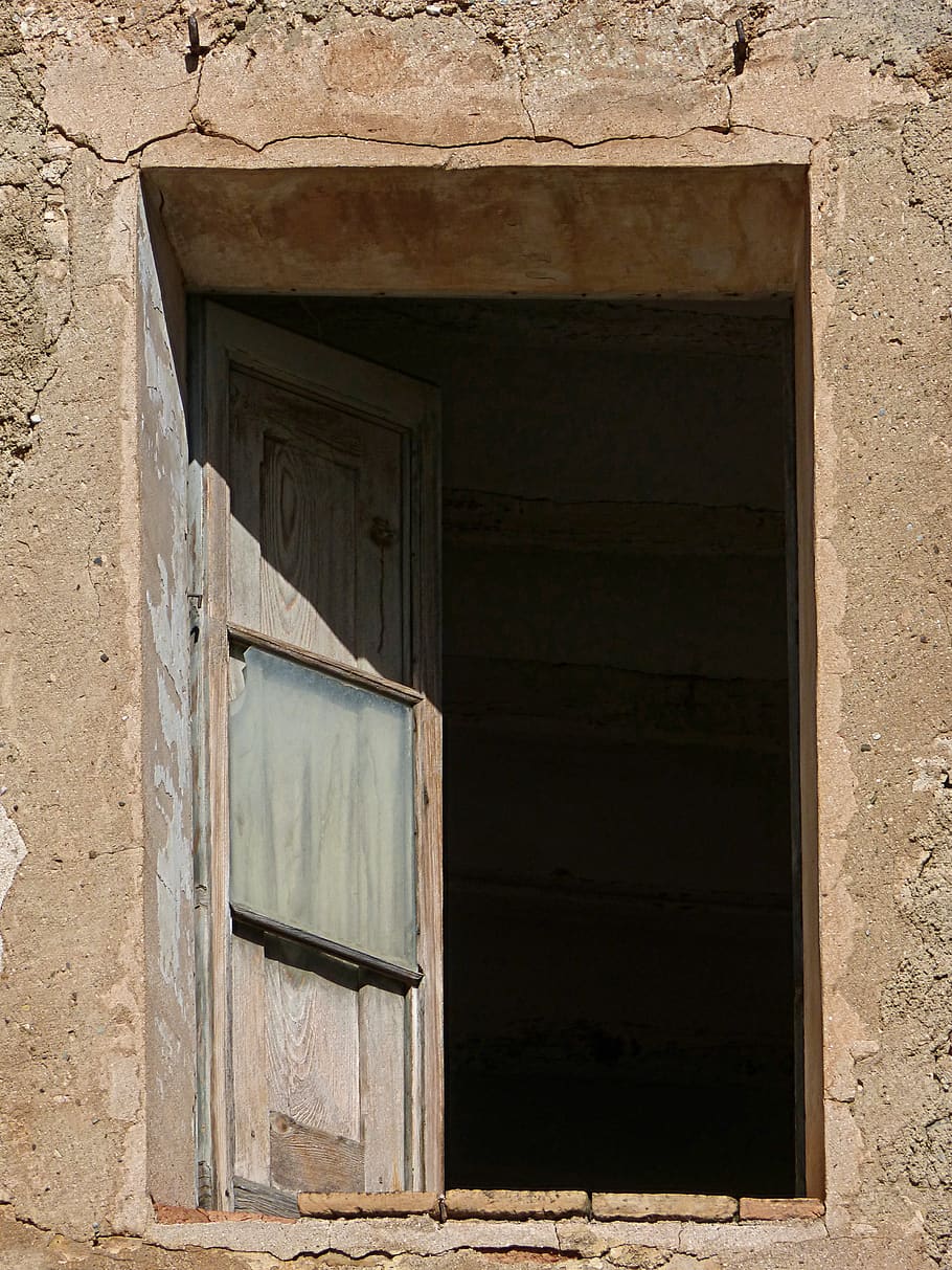 window, old, abandoned, ventilate, architecture, built structure HD wallpaper
